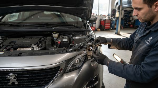 Comment remplacer les ampoules des phares sur une Peugeot 3008?